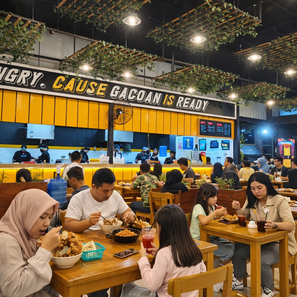 Suasana Mie Gacoan Tanjung Selor